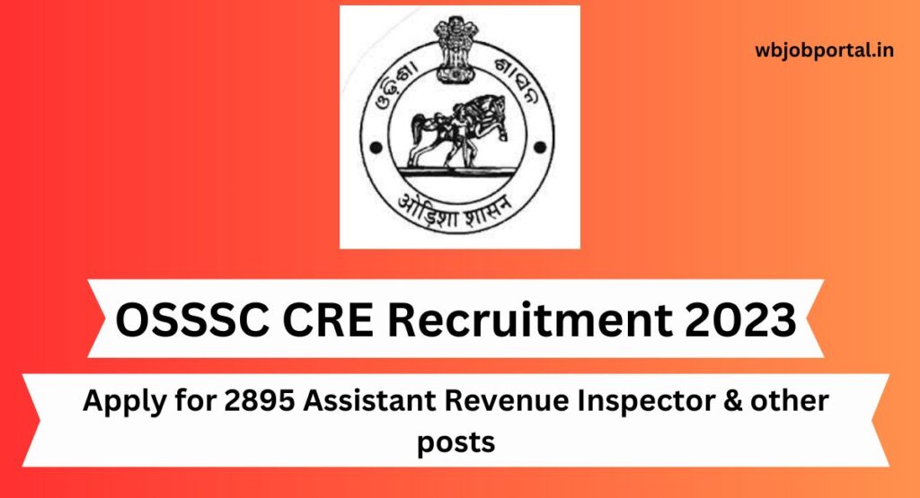 OSSSC CRE Recruitment 2023