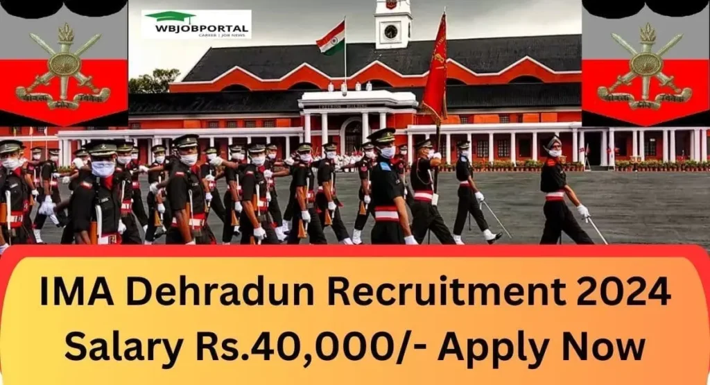 IMA Dehradun Recruitment 2024 