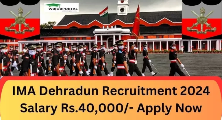 IMA Dehradun Recruitment 2024 Apply for Teaching Post, Salary Up to 40,000