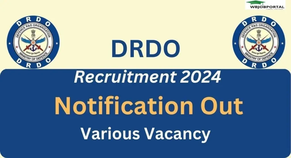 DRDO Recruitment 2024 