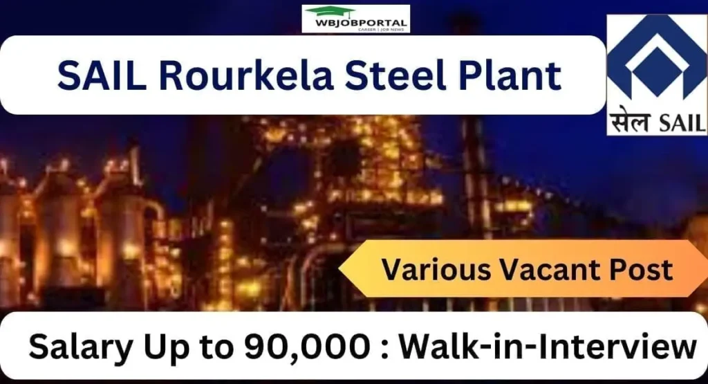 SAIL Rourkela Steel Plant Recruitment 2024