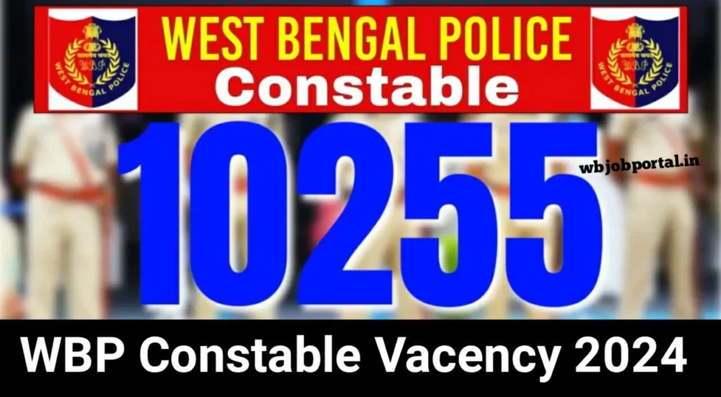 WBP Constable Recruitment 2024 Notification Out