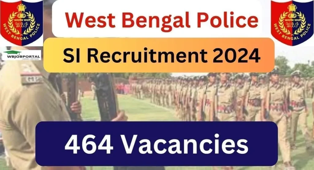 West Bengal Police SI Recruitment 2024 